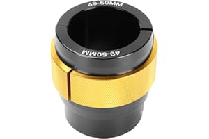 CMIYETO 49-50mm Fork Seal Driver Tool Adjustable Fork Seal Driver Aluminium Fork Seal for Motorcycle Fork Legs