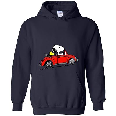 Snoopy and Woodstock Driving Hoodie