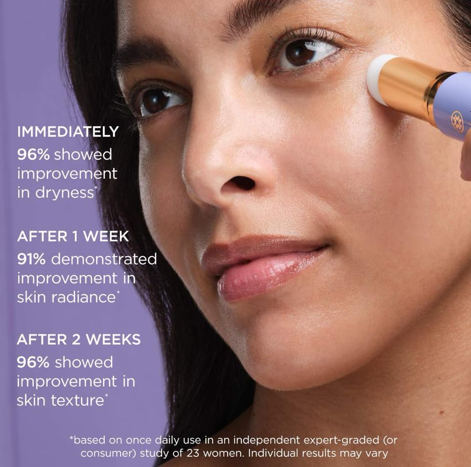TATCHA The Serum Stick | Smooth Dry Fine Lines Instantly, Face & Eye Brightener Stick 8 G | 0.28 oz