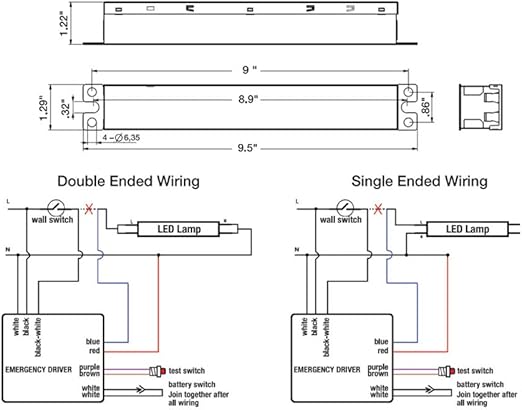 Emergency Led Driver Wiring Diagram - Wiring Diagram & Schemas