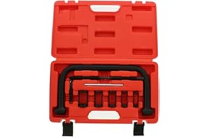 J&R Quality Tools AUTO Solid Valve Spring Compressor C Clamp Service Kit