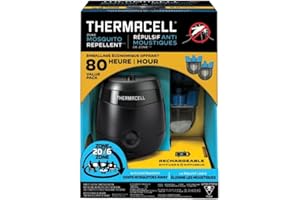 Thermacell Rechargeable E90 Mosquito Repeller with 40 Hours of Repellent