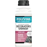 Polyvine Decorator's Varnish Satin Finish Pint / 500ml