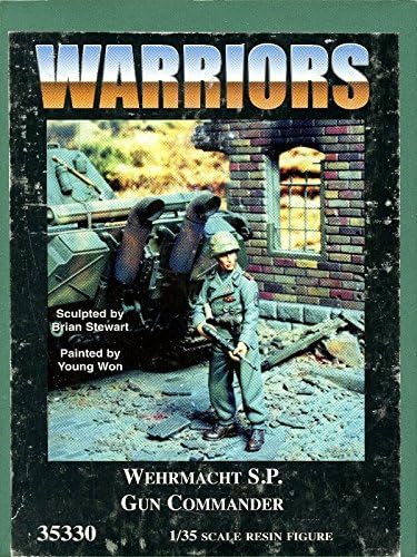 Warriors 1:35 Wehrmacht S.P. Gun Commander Resin Figure Kit #35330