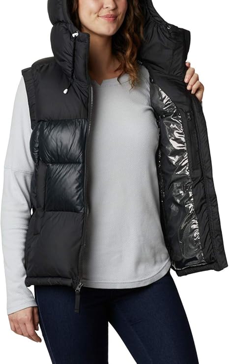 columbia women's pike lake hooded insulated vest