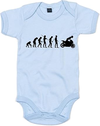 motorbike baby grow