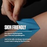 SPORTTAPE Kinesiology Tape 5cm x 5m Blue Waterproof Hypoallergenic view 3