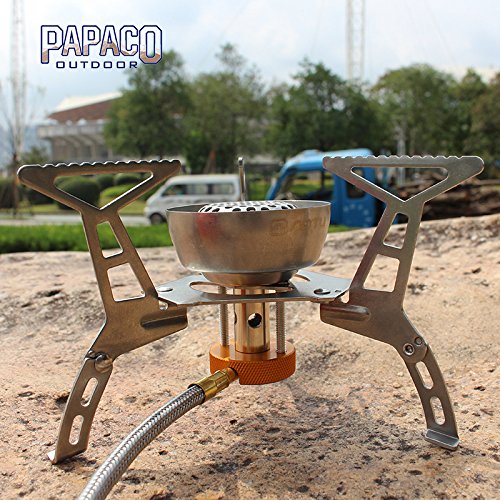 ROADTEC Portable Lightweight Camping Wood Stove Wind-Proof Multi-Fuels