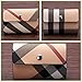 Credit Card Holder for Women-Credit Card Protector Plaid Case-Business Card Holder