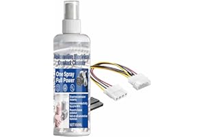 Electronic Cleaner,100ml Fast-Drying Cleaning Liquid - Electrical Contact Cleaner Spray,for Car Plugs Contact Battery Termina