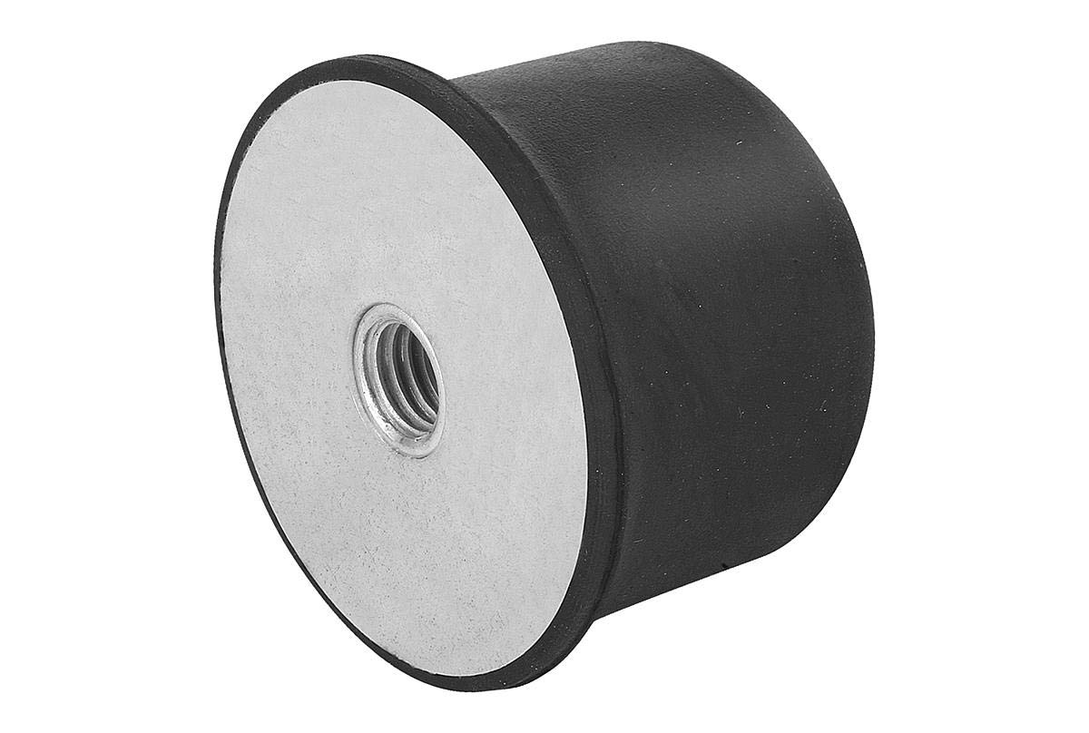 Kipp – Control Parts Ã Standard Elements K0576.05003555.20 K0576 Rubber Buffer, Black