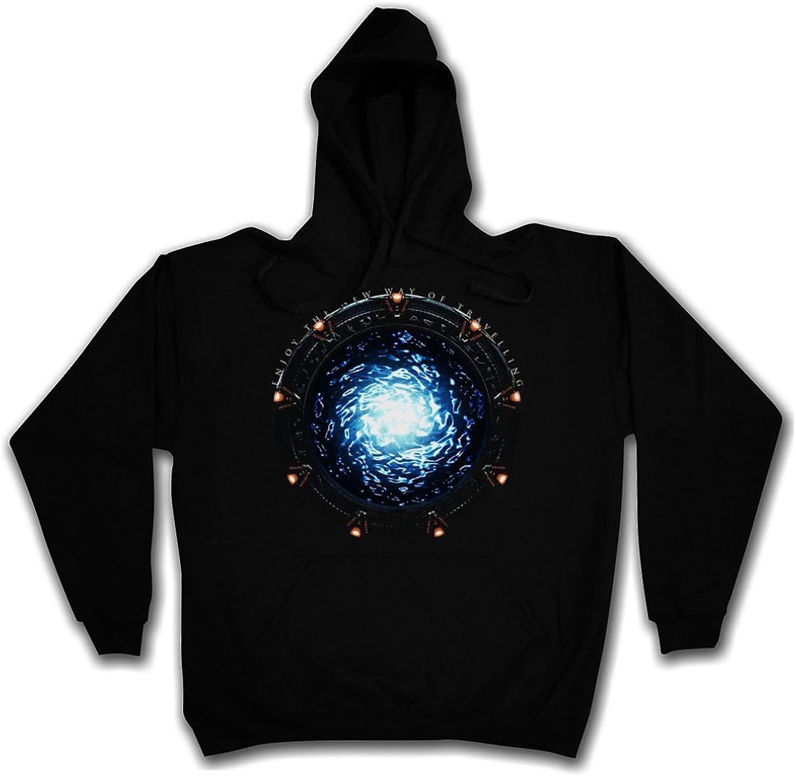 Urban Backwoods Stargate Portal Hooded Sweatshirt Hoodie Movie SG1