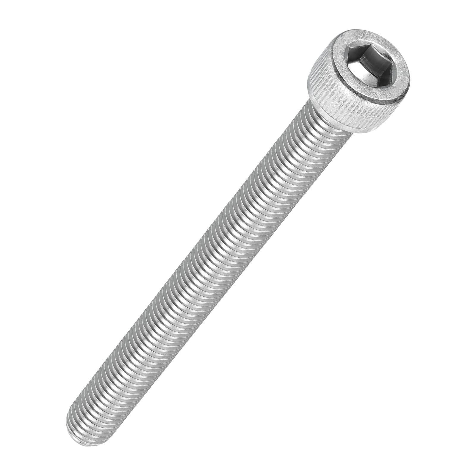 Kozelo 2pcs Socket Head Cap Screws - [M10-1.5 x 110mm] 304 Stainless Steel Allen Socket Drive for Electrical Motor 3D Printing Fan Engine Replacement Use, Silver — image 1