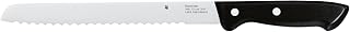 WMF Classic Line Brotmesser Wellenschliff 34 cm, Brötchenmesser, Spezialklingenstahl, Sägemesser, Messer scharf, Kunststoffgriff, Klinge 21 cm