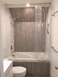 Ceiling Curtain Track Set with Wheeled Carriers and