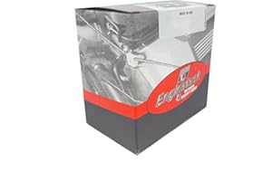 ENGINETECH R40058-STD CAST PISTON RINGS (4.000" BORE) compatible with CHEVROLET SBC 302 327 350 400 / FORD 289 302 351W 351C 351M 400 / CHRYSLER JEEP 327 360