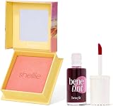 Benefit Mistletoe Blushin' Benetint Lip Cheek Stain & Blush Duo Full Size view 3