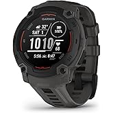 Garmin Instinct® E 45mm, Rugged Outdoor GPS Smartwatch, 24/7 Health Monitoring, Wrist-Based Heart Rate, Up to 16 Days of Batt