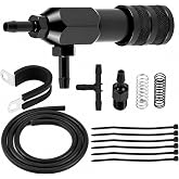 Manual Boost Controller Kit, 1-30 PSI Car Turbo Boost Controller | Turbocharger Kit Aluminum Alloy Universal Fit For Turbo Engines, Adjustable Turbo Charger Closed Loop Turbo Engine Controller