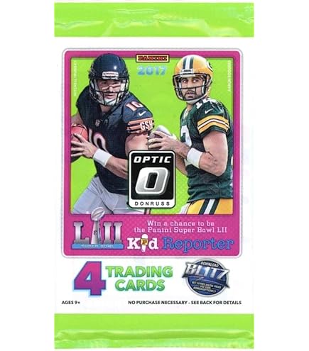 Amazon.com: 2017 Panini Football EXCLUSIVE HUGE Factory Sealed JUMBO FAT  Pack with 20 Cards! Look for Rookies & Autos of Patrick Mahomes, Deshaun  Watson, Mitch Trubisky, Christian McCaffrey & More! WOWZZER! :
