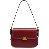 Zecmos Womens Shoulder Bag Genuine Leather Purses for Women Real Leather Crossbody Bags Small Handbag Clutch Purse