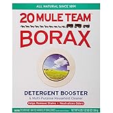 Borax 20 Mule Team Detergent Booster, 65 Oz. (4LB), Unscented