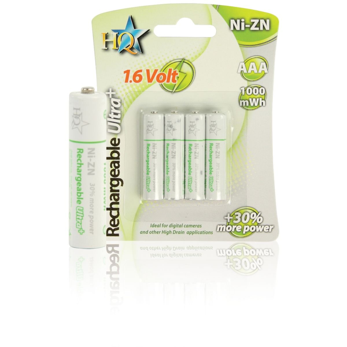 NI-ZN 1000 MWH AAA 4-PACK - HQ
