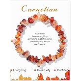 Colorful Natural Stone Beaded Bracelet for Women Elastic Rope Irregular Beads Stretch Bracelet Healing Crystal Bracelet Lucky Protection Jewelry