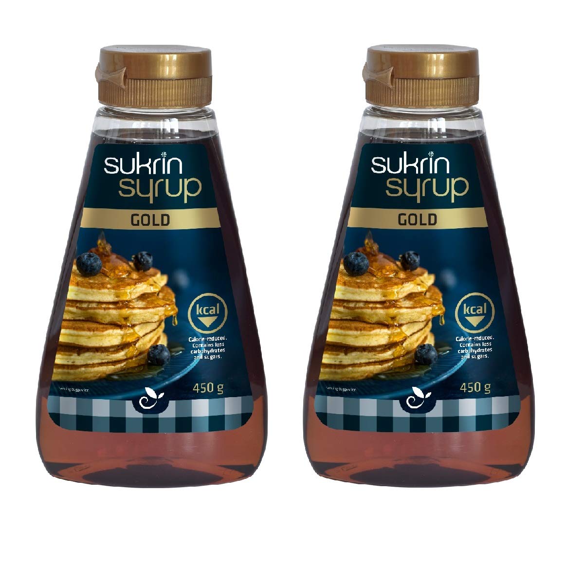 Sukrin Syrup Gold 450g Twin Pack