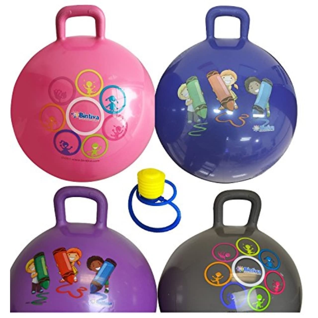 Hopper Ball Hippity Hop 45 Cm / 18 Inch Diameter - Unicorn Toys for Girls Age 4-6 - Unicorn Gifts for Girls 3-6