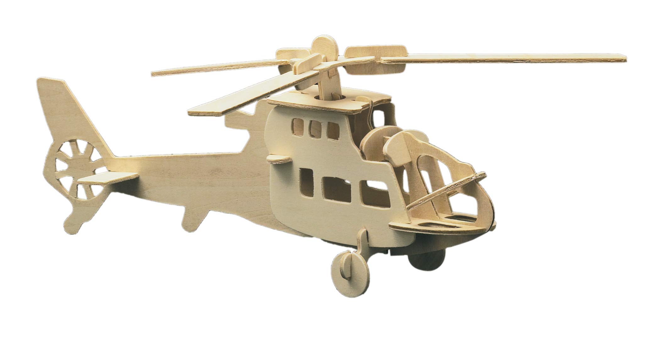 Donau Elektronik M850-3 Wood Design Helicopter, Multicolour