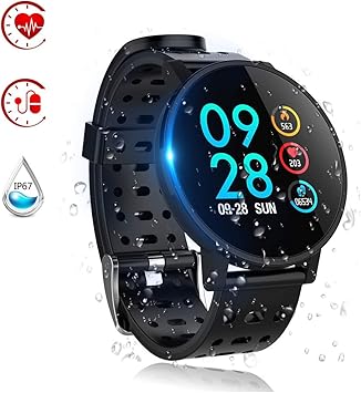 Reloj Inteligente, Smartwatch Pulsera Inteligente Impermeable IP67 ...