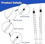 HXC 20 Pcs Colostrum Syringe 1ml No Needle Cap Safe Pack Refilling Kit view 3