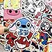 60PCS Waterproof Cute Cartoon Vinyl Stickers for Laptops Folders Water Bottle Decals Toys for Kids