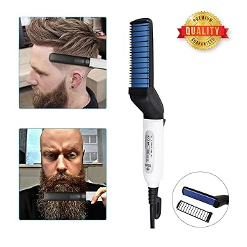 Amazon Com 2019 New Curly Hair Straightening Comb Men Quick