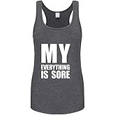 WINGZOO Workout Tank Tops for Women-Womens Funny Saying Fitness Gym Sleeveless Racerback Shirts
