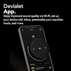 Devialet - Mania Portable Smart Speaker- Black