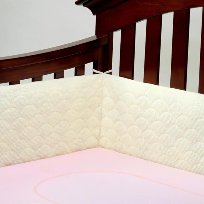 breathable cot bumper