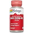 Solaray Bio CoQ-10 100 mg | Enhanced Absorption | Vitamins A & E | Healthy Heart & Cellular Energy Support (30 CT)