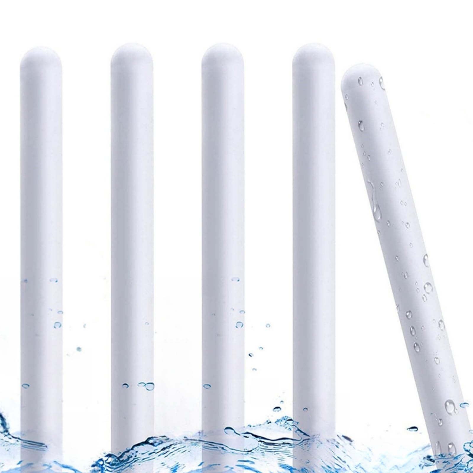 Photo 1 of EBIEFLY 5x Drying Stick Water Dry Rod Sticks for Silicone Toys Desiccant Flesh Light Dryer Absorption Stick Deodorization Moisture Cleaner for Storage Room Humidity Control(Smooth 5.6x0.55 Inches)