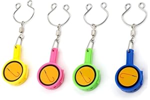 Wmzjnljy 4pcs Fishing Knot Tying Tools Fishing Line Tie Tool Fly for Beginners, Anglers, Knotting and Protection(M118-4)