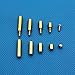 Raogoodcx 320Pcs M2.5 Male Female Brass Spacer Standoff Screw 6mm 10mm 15mm 20mm Nut Assortment Kit