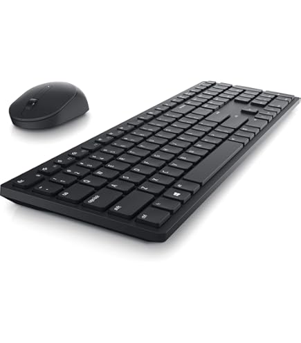Dell KM5221W Pro Teclado sem fio e mouse Combo, teclas