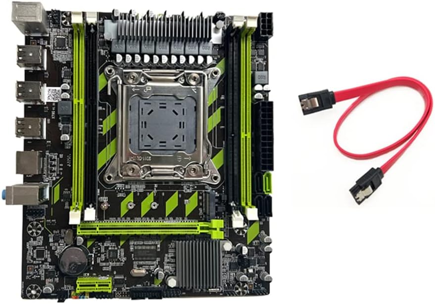 Wresetly X79G Motherboard LGA 2011 4x DDR3 RECC M.2 NVME SATA3.0 Server