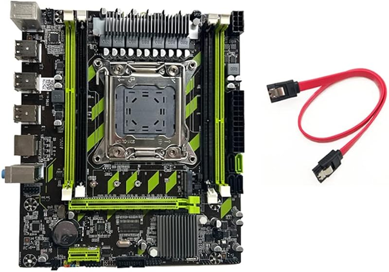 Wresetly X79G Motherboard LGA 2011 4x DDR3 RECC M.2 NVME SATA3.0 Server