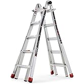 Lift Ladders 22-Ft Multi-Position Aluminum Ladder, 5-in-1, 300 lb. capacity