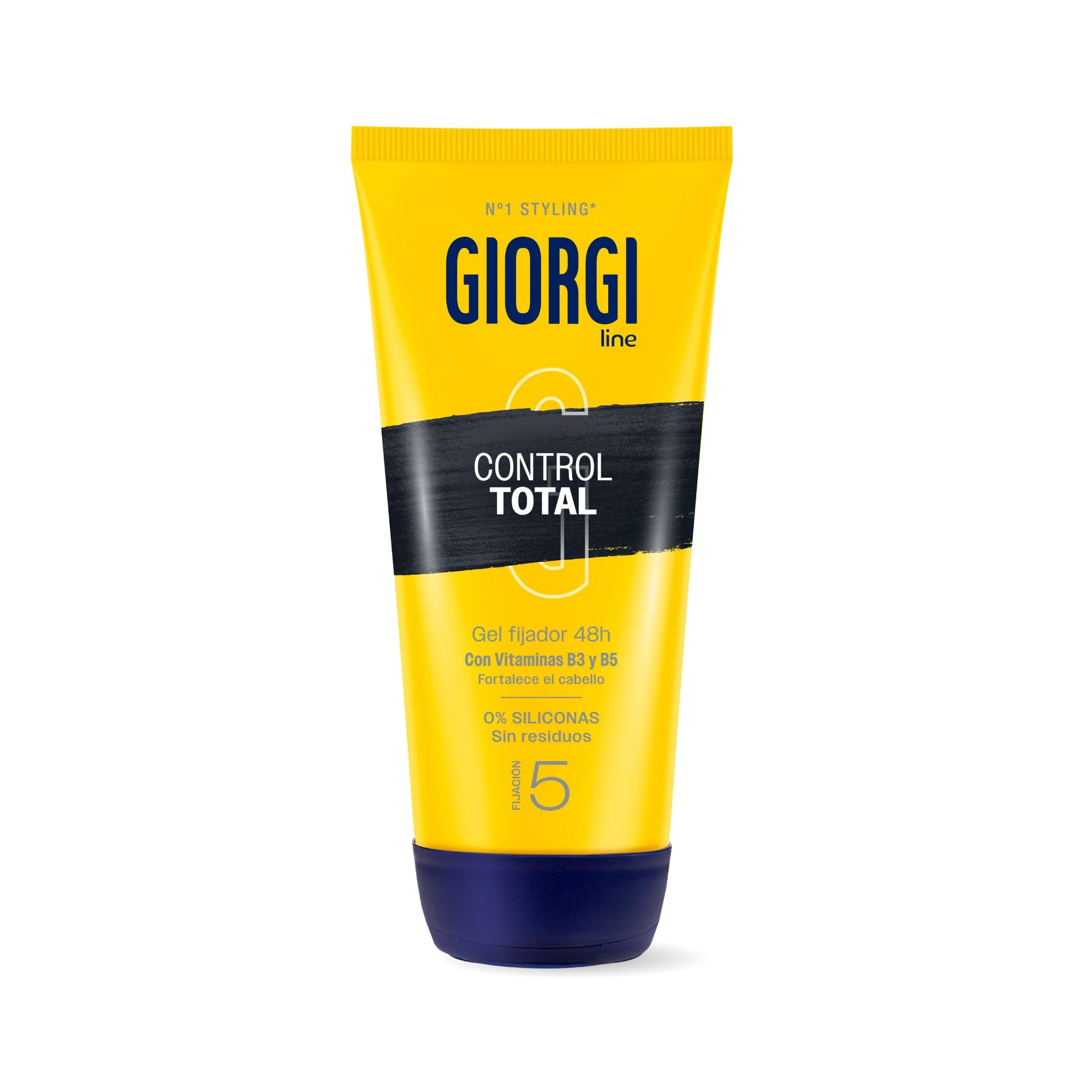 Giorgi Line Gomine Total Control 0% Silicone Fixing and Life 48 Hours Residue-Free Finish, Water-Resistant Finish, 5 - 170 ml