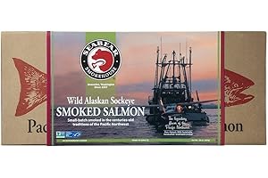 SeaBear - Wild Alaskan Smoked Sockeye Salmon - 1 lb