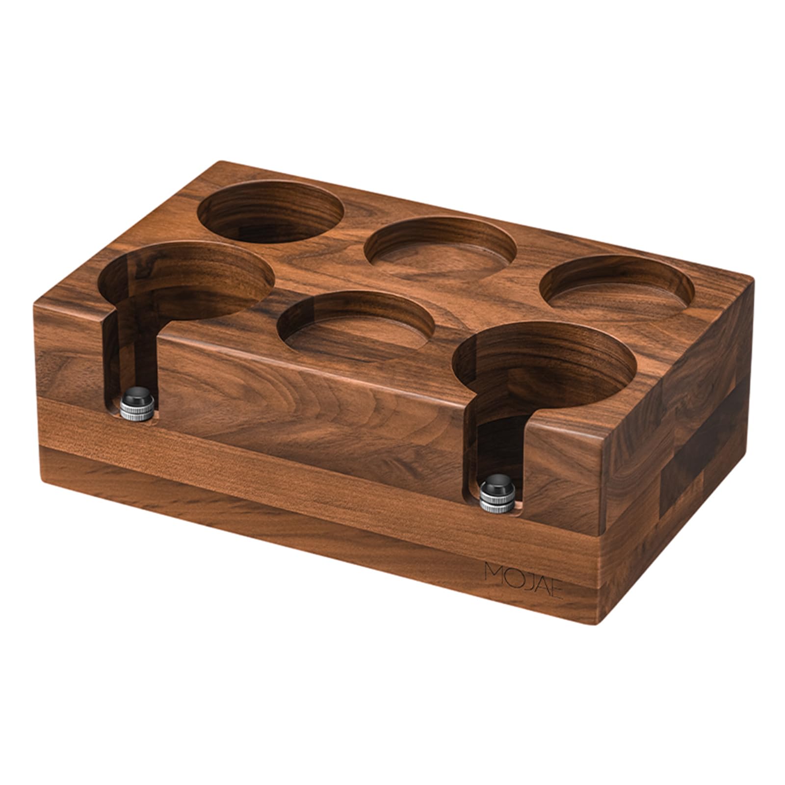 Photo 1 of MOJAE Espresso Tamping Station, Walnut Espresso Station, Espresso Organizer Box Fit for 51-54mm Espresso Accessories