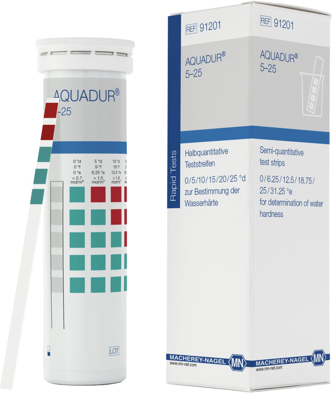 Macherey-Nagel, 91201, Aquadur, Box of 100 Strips
